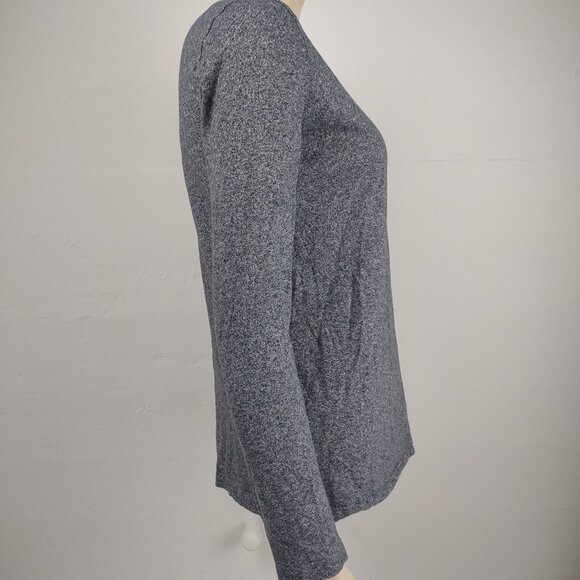 Roots Canada gray Banff National park crew neck pullover t-shirt ladies Small - Picture 4 of 9